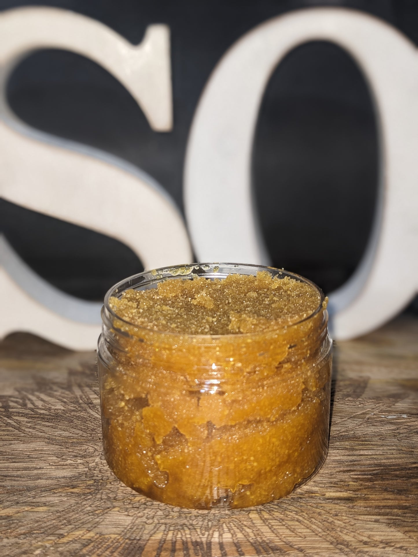 Shea Butter (Turmeric) Sugar Scrub Net. Wt.4oz (113g)